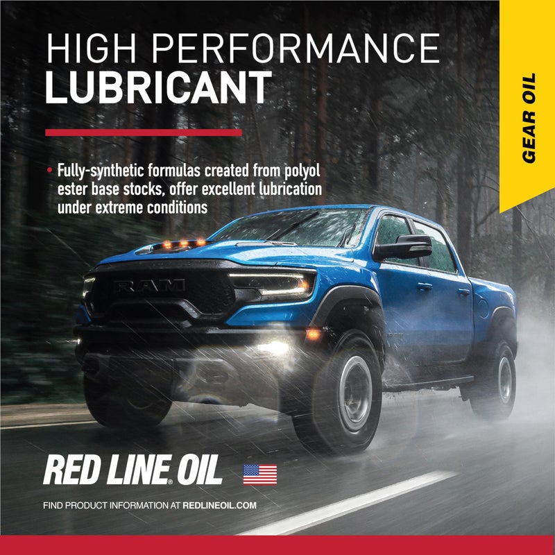 Red Line 57914 75W140 GL-5 Synthetic Gear Oil for Hypoid Limited Slip Differentials - 1 Quart - Image 5
